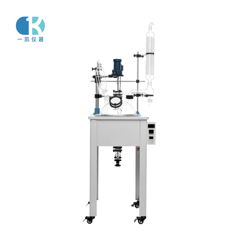 单层玻璃反应釜20L